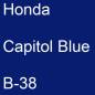 Preview: Honda, Capitol Blue, B-38.